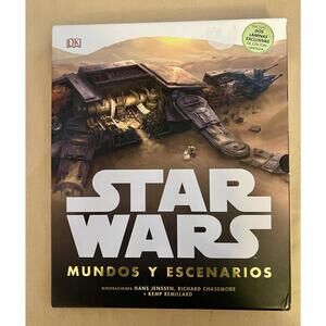 Star Wars Mundos y Escenarios Spanish Edition Hardcover Book‎ Set